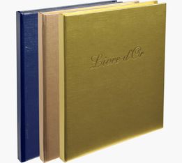 Exacompta Shiny - Livre d'or 19 x 21 cm - disponible dans différentes couleurs