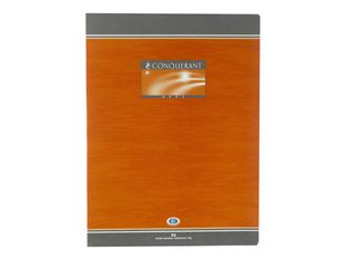 Conquérant Sept - Cahier 24 x 32 cm - 96 pages - grands carreaux (Seyes) - disponible dans différentes couleurs