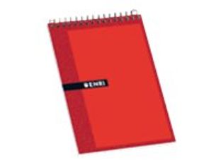 ENRI 16° - Almohadilla - encuadernado espiral - 80 hojas / 160 páginas - cuadriculado