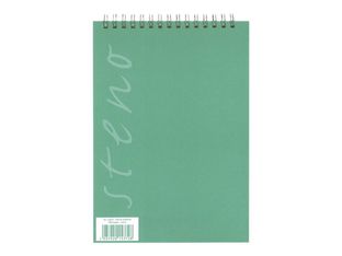 Rhodia - Bloc notes à spirale STENO - A5 - blanc - 52g