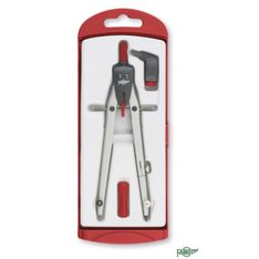 Compas micrometrico rojo