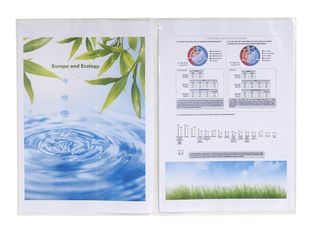 Exacompta - Pochette de protection - A4 double - translucide incolore