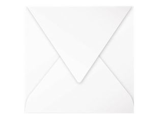 Pollen - 20 Enveloppes - 165 x 165 mm - 120 g/m² - blanc