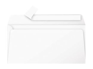 Pollen - 20 Enveloppes - 110 x 220 mm - 120 g/m² - blanc