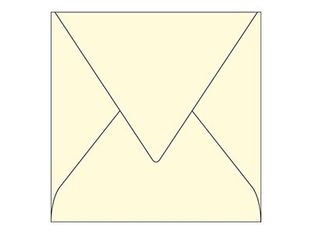Pollen - 20 Enveloppes - 140 x 140 mm - 120 g/m² - ivoire
