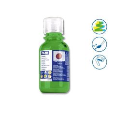 Milan botella 125ml de tempera verde claro