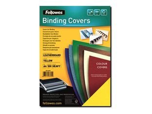 Fellowes - A4 (210 x 297 mm) - negro - 250 g/m² - 100 uds. tapa de encuadernación