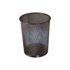 Carpentras Sign - Corbeille à papier 18L - grillage en acier - noir