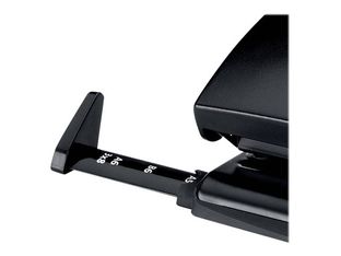 Novus C 216 - Perforadora - 16 hojas - metal, plástico ABS - negro