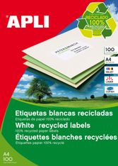 Etiqueta reciclada 210x297