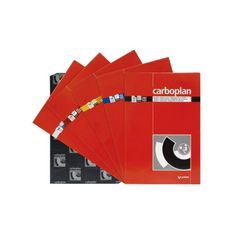Paquete 100 hojas carboplan negro