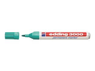edding 3000 - Marcador - permanente - turquesa - 1.5-3 mm
