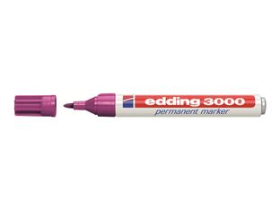 edding 3000 - Marcador - permanente - magenta - 1.5-3 mm