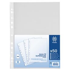 Viquel - Protector de hojas - para A4 (paquete de 50)