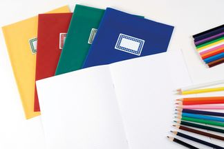 Apli Agipa - 20 Étiquettes scolaires cadre et lignes bleus - 36 x 56 mm - réf 11277