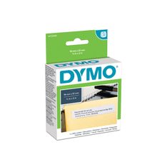 Dymo LabelWriter MultiPurpose  - Ruban d'étiquettes auto-adhésives - 1 rouleau de 500 étiquettes (19 x 51 mm) - fond blanc écriture noire