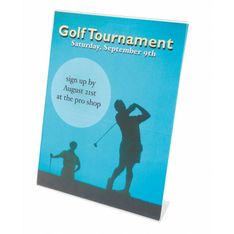 Portacartel sobremesa A4