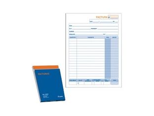 Dohe - Cuaderno de facturas - 50 hojas - 1/4 A4 - retrato - duplicado - sin copia de carbón