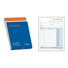 Dohe talonario facturas octavo natural 100h. duplic. catalan