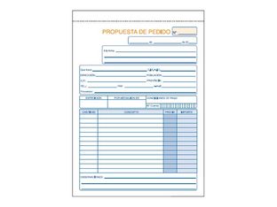 Dohe - Libro de pedidos - 50 hojas - A5 - duplicado - sin copia de carbón