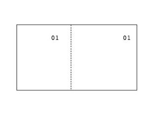Dohe - Libro de caja - 100 hojas - A5 - apaisado - numerado