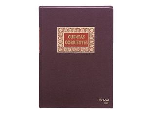 Dohe Foolscap - Libro de contabilidad corriente - 100 páginas - numerado