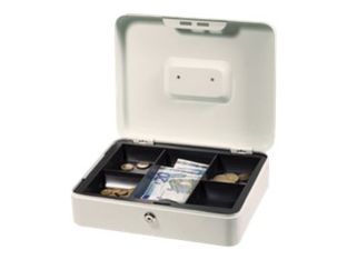 Solveig - Caisse à monnaie 30 x 24 x 9 cm - blanc