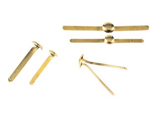 Exacompta - 40 Attaches parisiennes - 24 mm - or