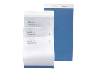 Exacompta - 10 Blocs maître d'hôtel - 80 x 150 mm - en double - numéroté