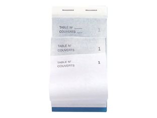 Exacompta - 10 Blocs maître d'hôtel - 80 x 150 mm - en triple - numéroté