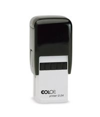Colop Printer Q 24 - Tampon personnalisable - 6 lignes - format carré