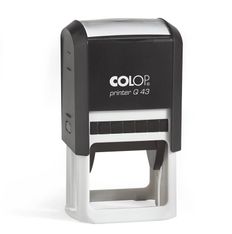Colop Printer Q43 - Tampon personnalisable - 10 lignes - format carré