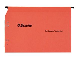 Esselte Kori - 25 Dossier suspendus pour armoires - orange - fond V