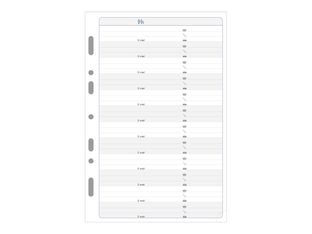 Exacompta Exatime 21 - Recharge pour organiseur - carnet d'adresses/téléphones - 14,2 x 21 cm
