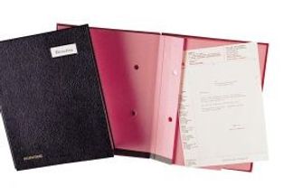 Extendos - Parapheur clip's 25 compartiments - noir