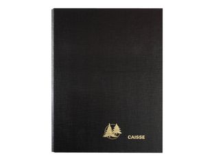 Classeur Perpétuel de caisse pour feuilles mobiles - noir - Exacompta