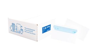 La Couronne - 500 Enveloppes DL 110 x 220 mm - 80 gr - sans fenêtre - blanc - bande auto-adhésive