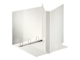 Esselte - Classeur à anneaux personnalisable - Dos 40 mm - A4 Maxi - pour 250 feuilles - blanc