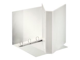Esselte Panorama - Classeur à anneaux personnalisable - Dos 62 mm - A4 Maxi - pour 400 feuilles - blanc