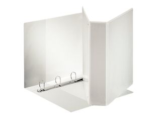 Esselte Panorama - Classeur à anneaux personnalisable - Dos 98 mm - A4 Maxi - pour 600 feuilles - blanc