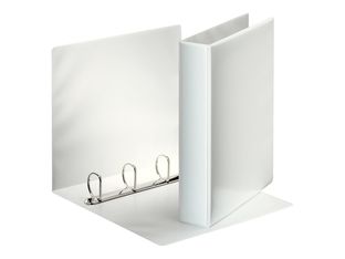 Esselte ESSENTIALS - Classeur à anneaux personnalisable - Dos 63 mm - A4 - pour 400 feuilles - blanc