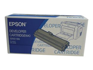 Epson S050166 - noir - cartouche laser d'origine