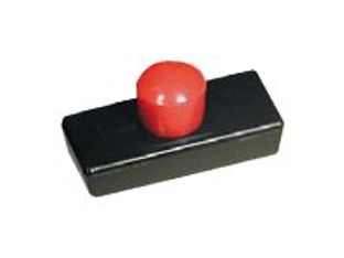 Sign - 5 Aimants bouton - 1.1 x 2.7 cm - bleu