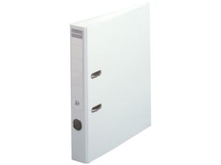 Exacompta - Classeur à levier - Dos 50 mm - A4 - pour 400 feuilles - blanc