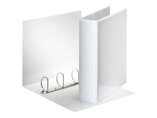 Esselte Panorama - Classeur à anneaux personnalisable - Dos 77 mm - A4 - pour 500 feuilles - blanc