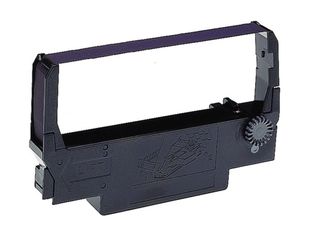 Ruban d'impression compatible Epson ERC 37 - violet - 12.7 mm x 8 m - Armor