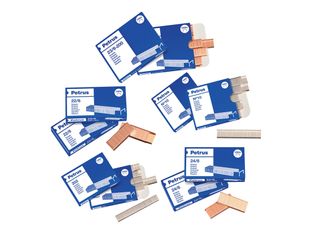 Petrus - Grapas - 24/6, 22/6 - 6 mm - paquete de 1000