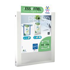 Viquel - Classeur à anneaux personnalisable - Dos 25 mm - A4 - blanc