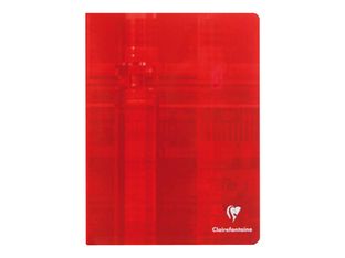 Clairefontaine - Cahier 17 x 22 cm - 96 pages - petits carreaux (5x5 mm) - disponible dans différentes couleurs