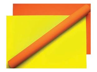 Apli Agipa - Papier rouleau fluo - 70 cm x 10 m - jaune fluo